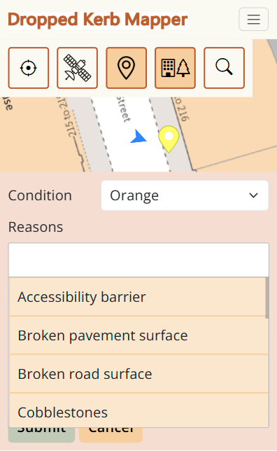 Select a reason
